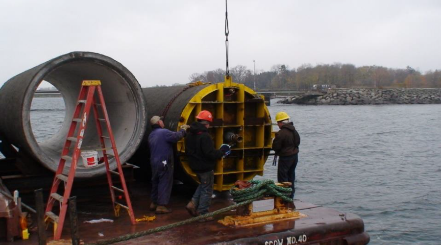 St. Mary's River Dredging by Richard Wittmeier Construction Windsor-Essex